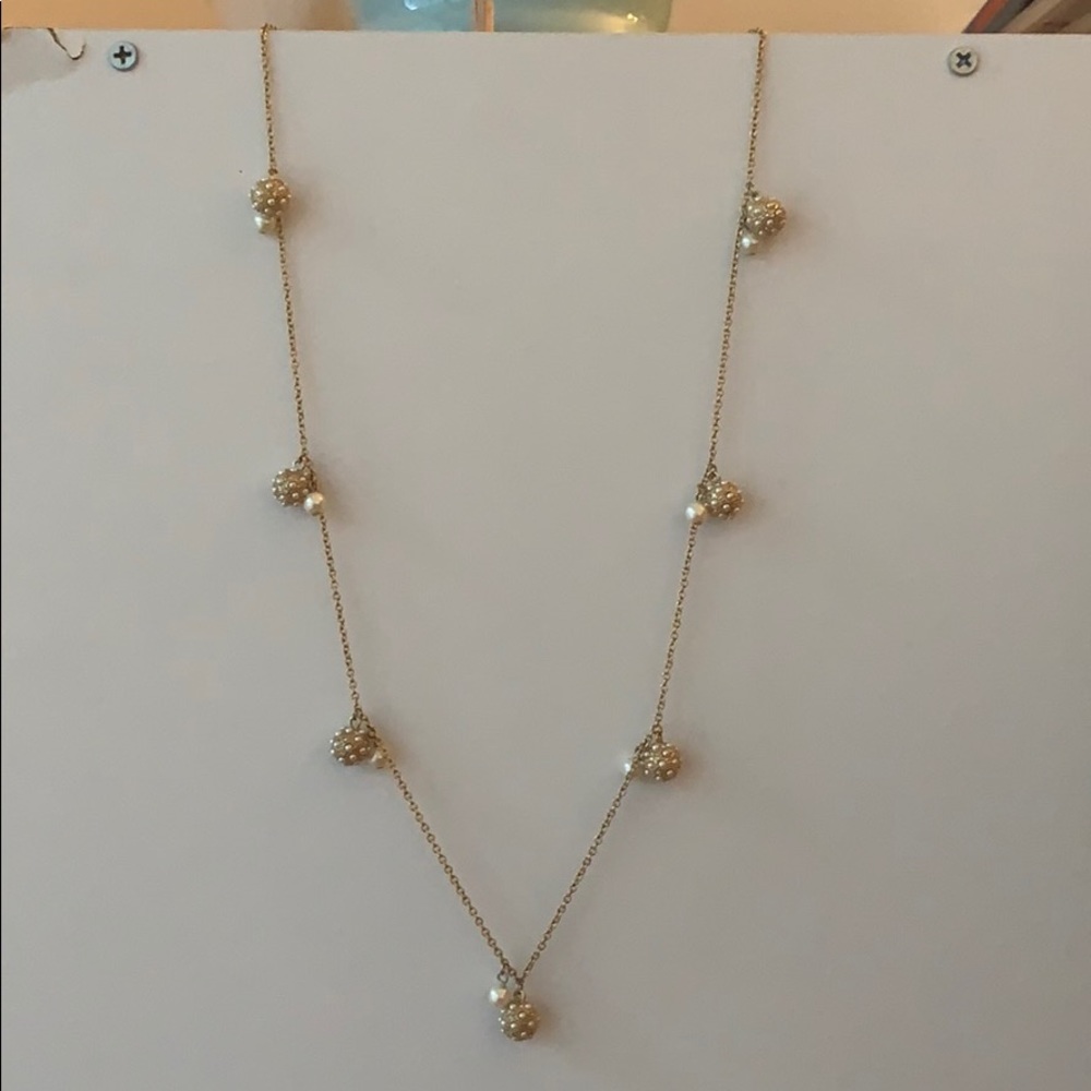 Ann Taylor Pearl Long Necklace